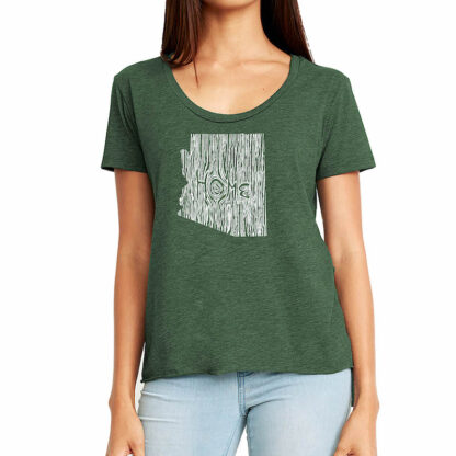 Arizona Home Ingrained State Women’s T Shirt - Image 4