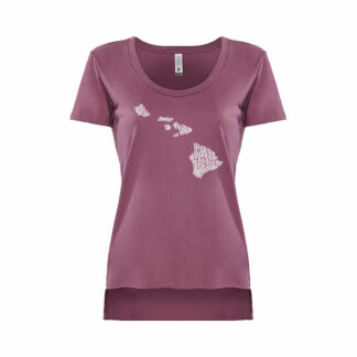 Hawaii Home Ingrained State Women’s T Shirt