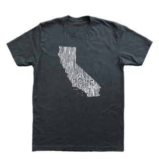 California Men's Ingrained State Cotton/Poly T-shirt