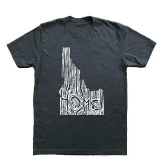 Idaho Men's Ingrained State Cotton/Poly T-shirt